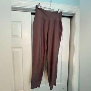 Mauve 7/8 high waisted jogger